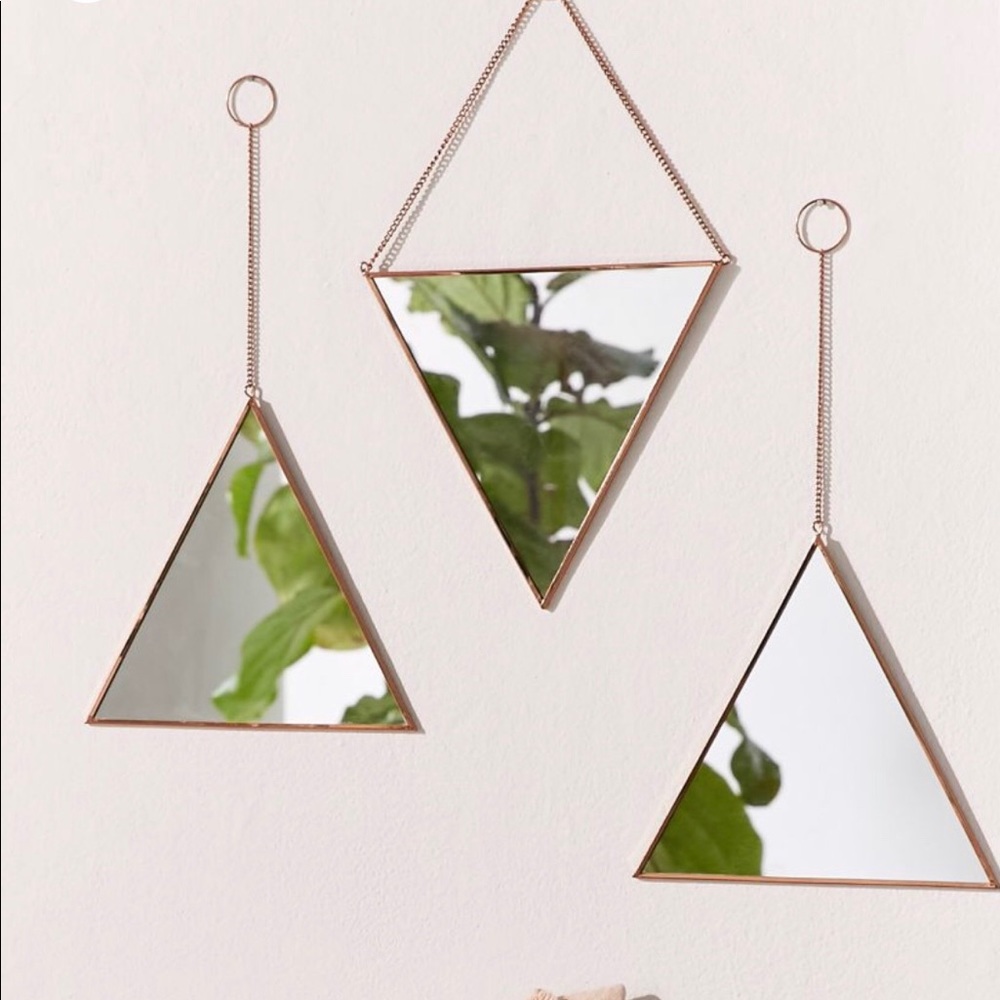 triangle mirrors